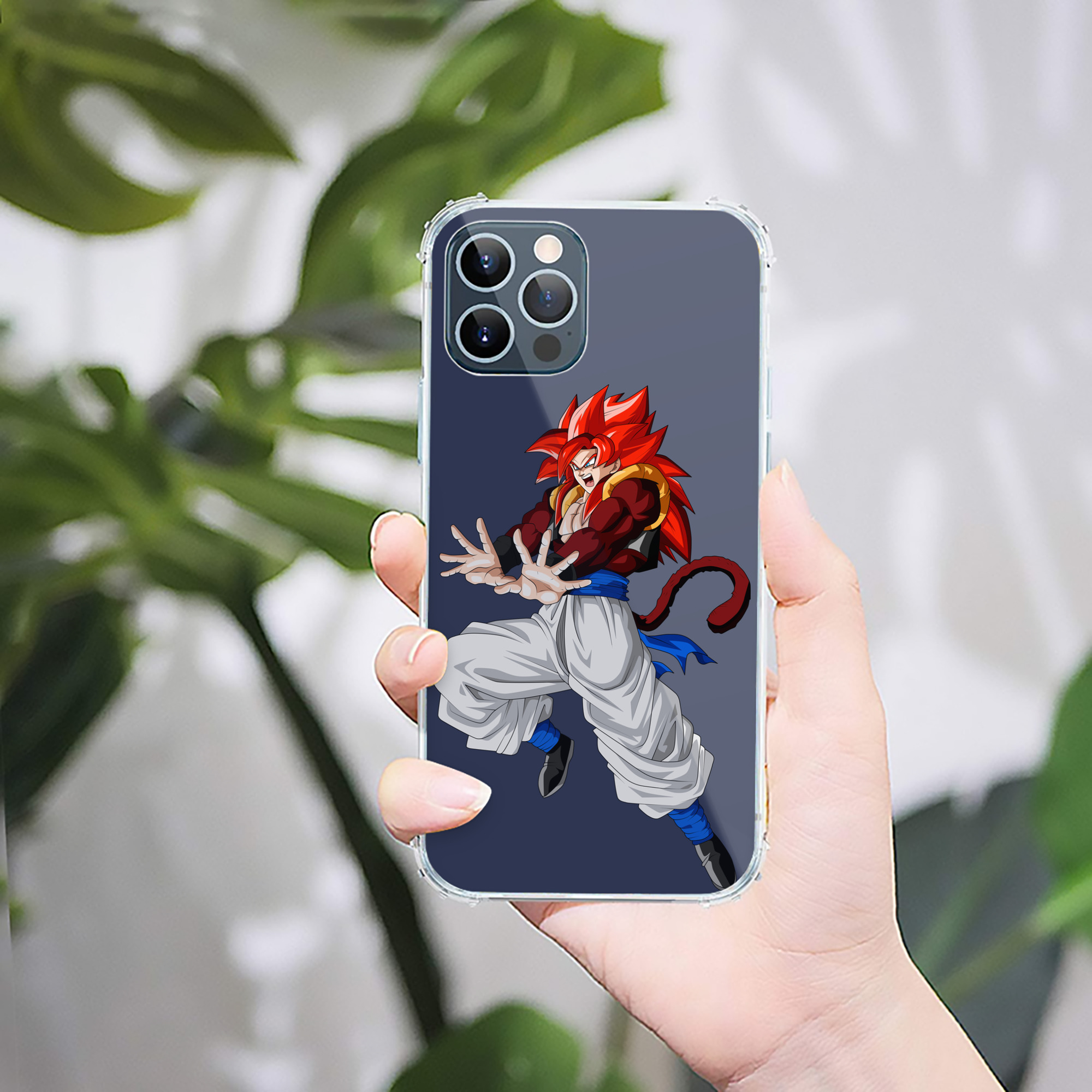 （画像用） ドラゴンボール 孫悟空（そん ごくう）Son Goku カカロット DRAGON BALL Kakarotto 【iPhone 12シリーズ対応】透明スマホケース（クリアソフトケース）